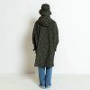 VIVI MARI Dětský kabát do deště Drops olive/black