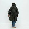VIVI MARI Dětský kabát do deště Drops olive/black