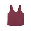 SISTERS DEPARTMENT Dámský top - Aubergine linen