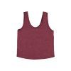 SISTERS DEPARTMENT Dámský top - Aubergine linen