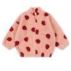 KONGES SLOJD JODY TEDDY JACKET GRS LADYBUG PINK