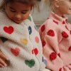 KONGES SLOJD Bunda JODY TEDDY - BON COEUR COLORÉ