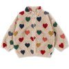 KONGES SLOJD Bunda JODY TEDDY - BON COEUR COLORÉ