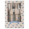 KONGES SLOJD Set příborů GLITTER - SPARKLING BLUE