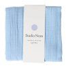 STUDIO NOOS Mušelínová plena Light Blue 70 x 70