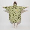 VIVI MARI Kabát do deště Dots pale olive/olive