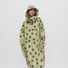 VIVI MARI Kabát do deště Dots pale olive/olive