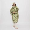 VIVI MARI Kabát do deště Dots pale olive/olive