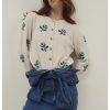 EMILE ET IDA Cardigan CALIZIA - ECRU