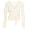 GAI+LISVA Zavinovací top Anne - Off White