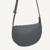 MONK & ANNA kabelka Half moon Farou - ash