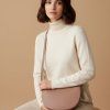 MONK & ANNA Kabelka Half moon Farou - clay