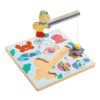 DJECO Vkládací puzzle Rybolov s kočičkou