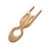 FIONA FRANCHIMON Sada tří vlasových spon - NO.1 Hairpin - Smooth caramel