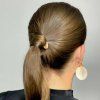 FIONA FRANCHIMON Sada tří vlasových spon - NO.1 Hairpin - Smooth caramel
