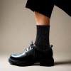 KLUE Třpytivé ponožky Lyocell Black 36-40