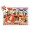 DJECO Puzzle Mia a bláznivý vláček - 36 pcs