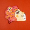 LONDJI Maska se samolepkami Be wild! Lion