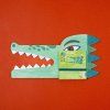 LONDJI Maska se samolepkami Be wild! Crocodile