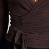 GAI+LISVA Zavinovací top Anne - Mulch