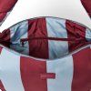 STUDIO NOOS Taška Cross body - Bold Stripe Bordeaux/Light Blue