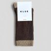 KLUE Ponožky Merino Brown and Caramel 36 - 40