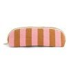 ROSE IN APRIL Penál GASTON - Stripes Strawberry Caramel