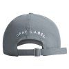 GRAY LABEL Kšiltovka GOTS - Stone Grey
