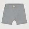 GRAY LABEL Kraťasy GOTS - Grey Melange