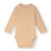 GRAY LABEL Body pro miminka s límcem GOTS - Melon - Cream