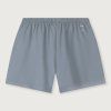 GRAY LABEL Kraťasy Button GOTS - Stone Grey