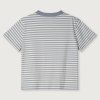 GRAY LABEL Oversize triko GOTS - Stone Grey - Cream