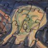 LONDJI Kapesní puzzle Tiny Výkřik - 100 pcs