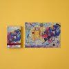 LONDJI Kapesní puzzle Tiny Žlutá–červená–modrá - 100 pcs