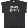 SISTERS DEPARTMENT Dámské tričko washed black - Dance society