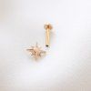 VICTOIRE COLLECTION Náušnice Zirconia Star 1pcs