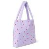 STUDIO NOOS Taška mom bag Puffy -  Purple Hearts