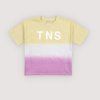 THE NEW SOCIETY Tričko Tie Dye - Seafoam Green