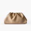 FREYA ESTEPHAN Kožená kabelka medium -  Beige