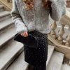 FREYA ESTEPHAN Kožená kabelka small - Schwarz