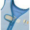 LIEWOOD Plovací vesta Dove - Y/D stripe Riverside / Creme de la creme