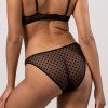 UNDERSTATEMENT Kalhotky Mesh Black Dots