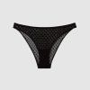 UNDERSTATEMENT Kalhotky Mesh Black Dots