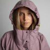 VIVI MARI Kabát do deště solid ash plum