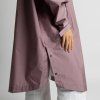 VIVI MARI Kabát do deště solid ash plum