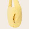 STUDIO NOOS Taška Cross Body Puffy - Textured Butter Yellow