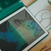 KIDYWOLF Doplňkové karty KIDYDRAW MINI - Zvířata celého světa, oceánů a piráti