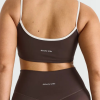 SISTERLY TRIBE Sportovní podprsenka Softsculpt - Espresso