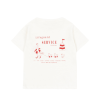 KONGES SLOJD Tričko ERA - OFF WHITE/LIFEGUARD SERVICE