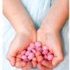 NATIOS Kids Multivitamin, 21 vitamínů a minerálů, 180 jahodových cucacích tabletek